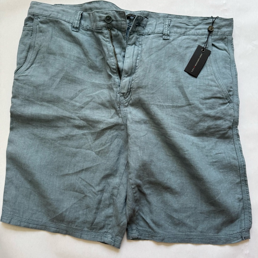 JOHN VARVATOS Linen shorts men’s size 38 new with tags
